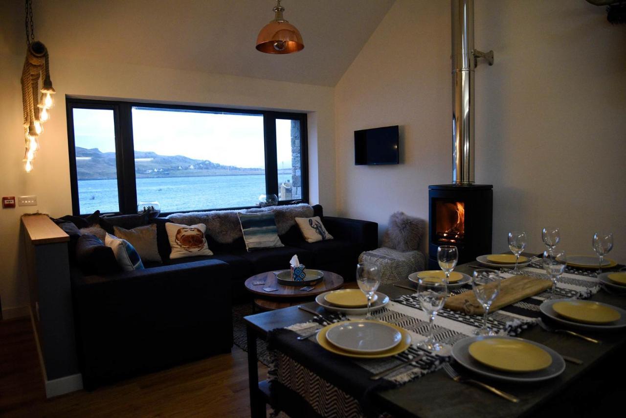 Lodge On The Loch Sconser Bagian luar foto