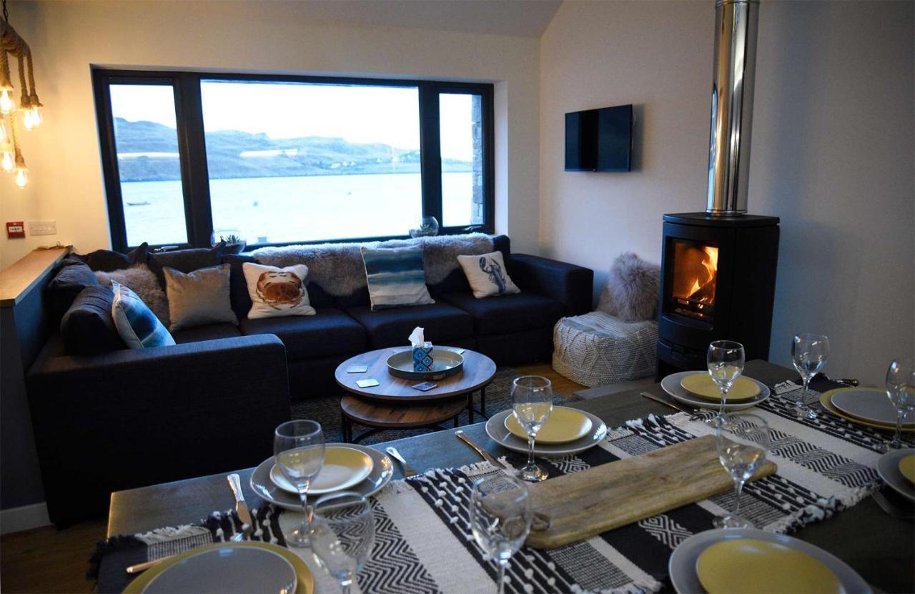 Lodge On The Loch Sconser Bagian luar foto
