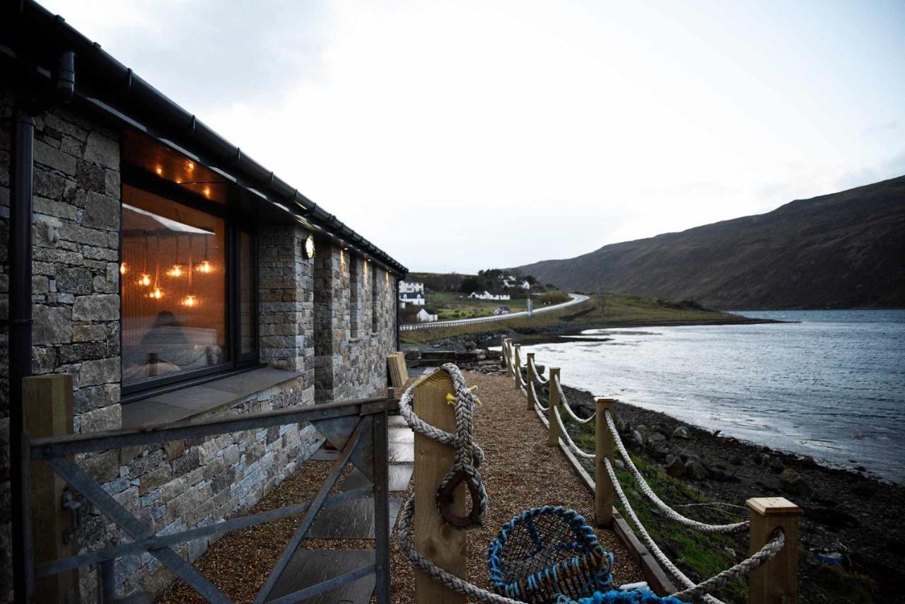 Lodge On The Loch Sconser Bagian luar foto